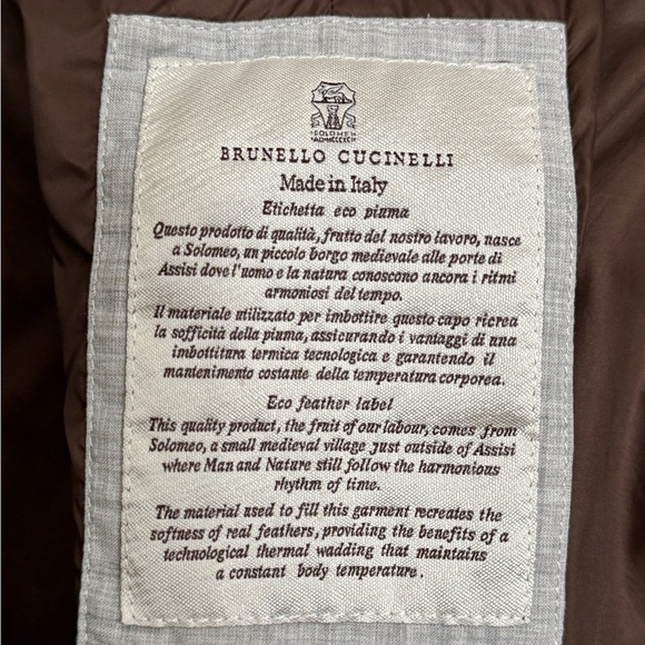 Brunello Cucinelli Down Feather Vest - Picture 3 of 3